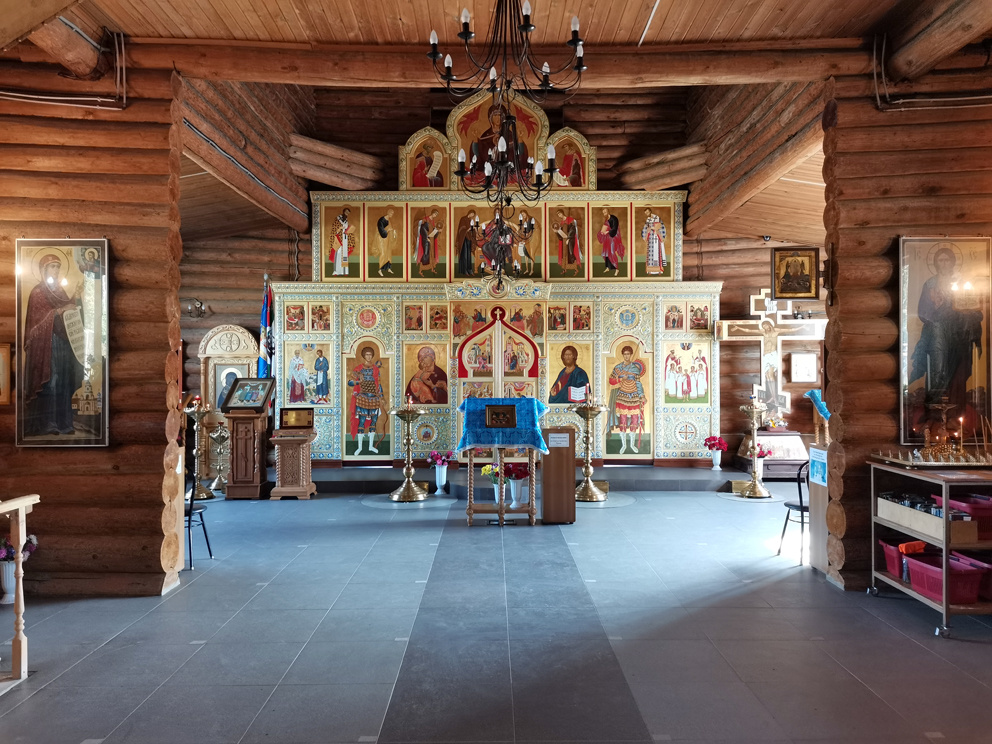 Во Владимирском храме в Екатеринбурге