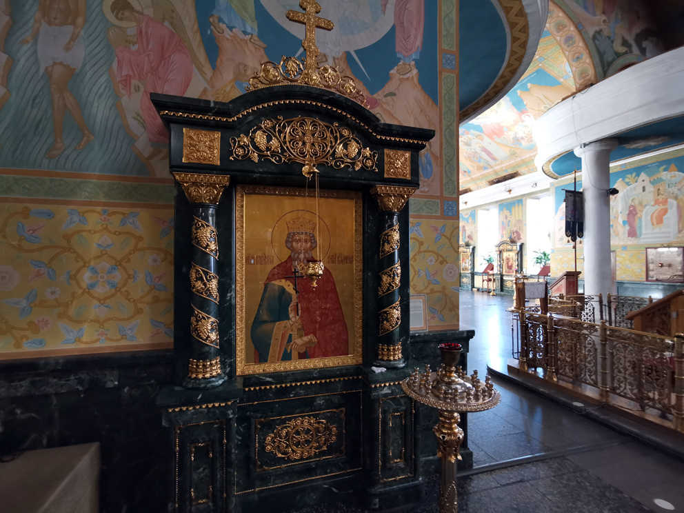 Образ святого князя Владимира в Троицком соборе