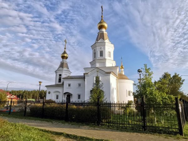 Село Балтым: храм Александра Невского