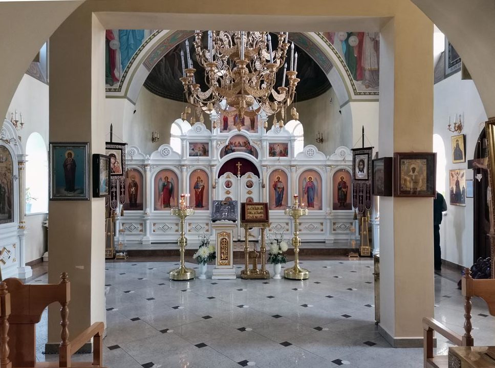 В храме Иоанна Воина в Новоберезовском