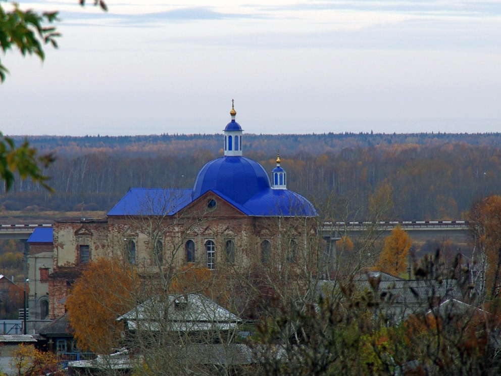 Сретенский храм в Туринске в наше время