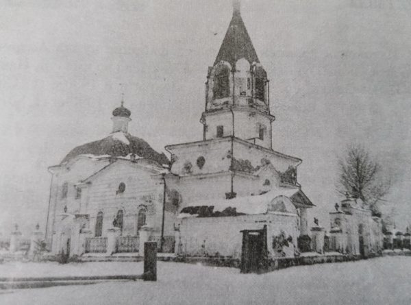 Таборы: Преображенский храм в 1930 году