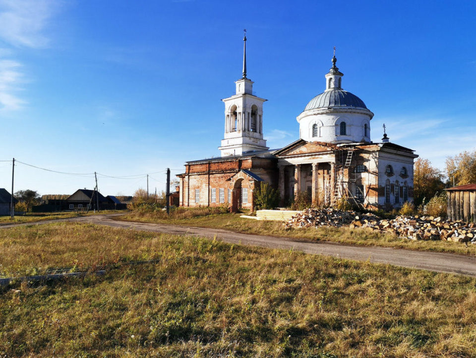 Храм Рождества Христова в селе Липовском
